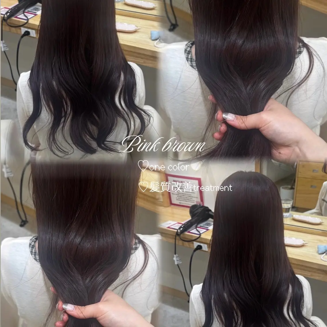 ロング 盛れる透明感カラー ♡ayana♡のヘアスタイル