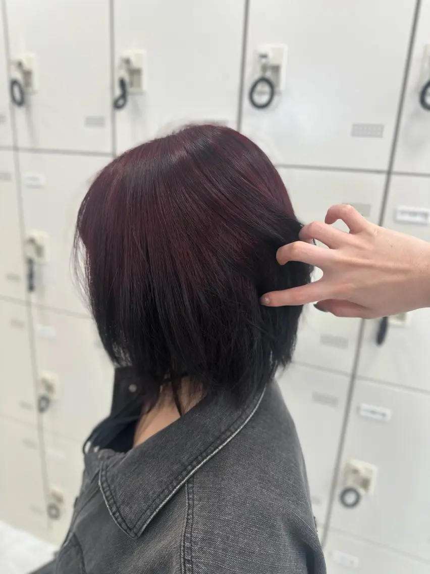 ミディアム カラー ヘアカラー ヘッドスパ ヘアセット 似合わせstyle ❤︎misaki❤︎のヘアスタイル