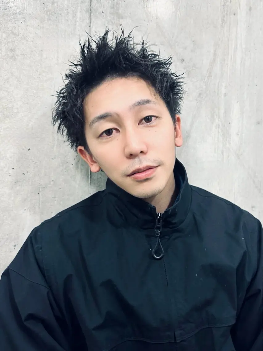 パーマ メンズ 中原 祥太のヘアスタイル