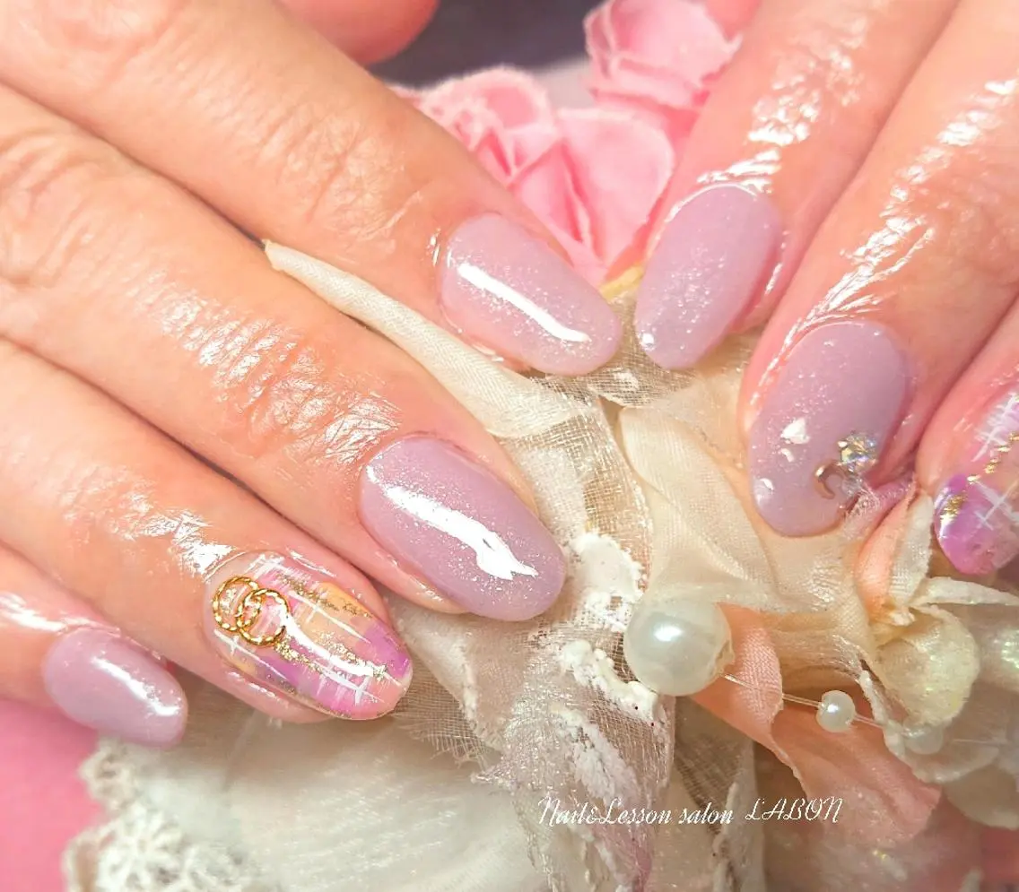 ネイル ツイードネイル ハンドネイル Nail salon LABONのネイルデザイン