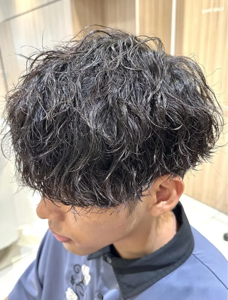 パーマ 圷 唯良のヘアスタイル