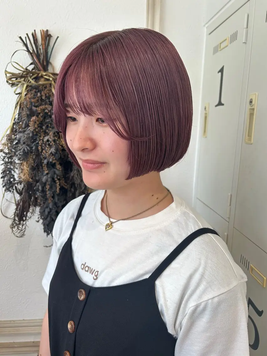 ミディアム カラー ヘアカラー merc.🕊大西‎ 香瑚のヘアスタイル