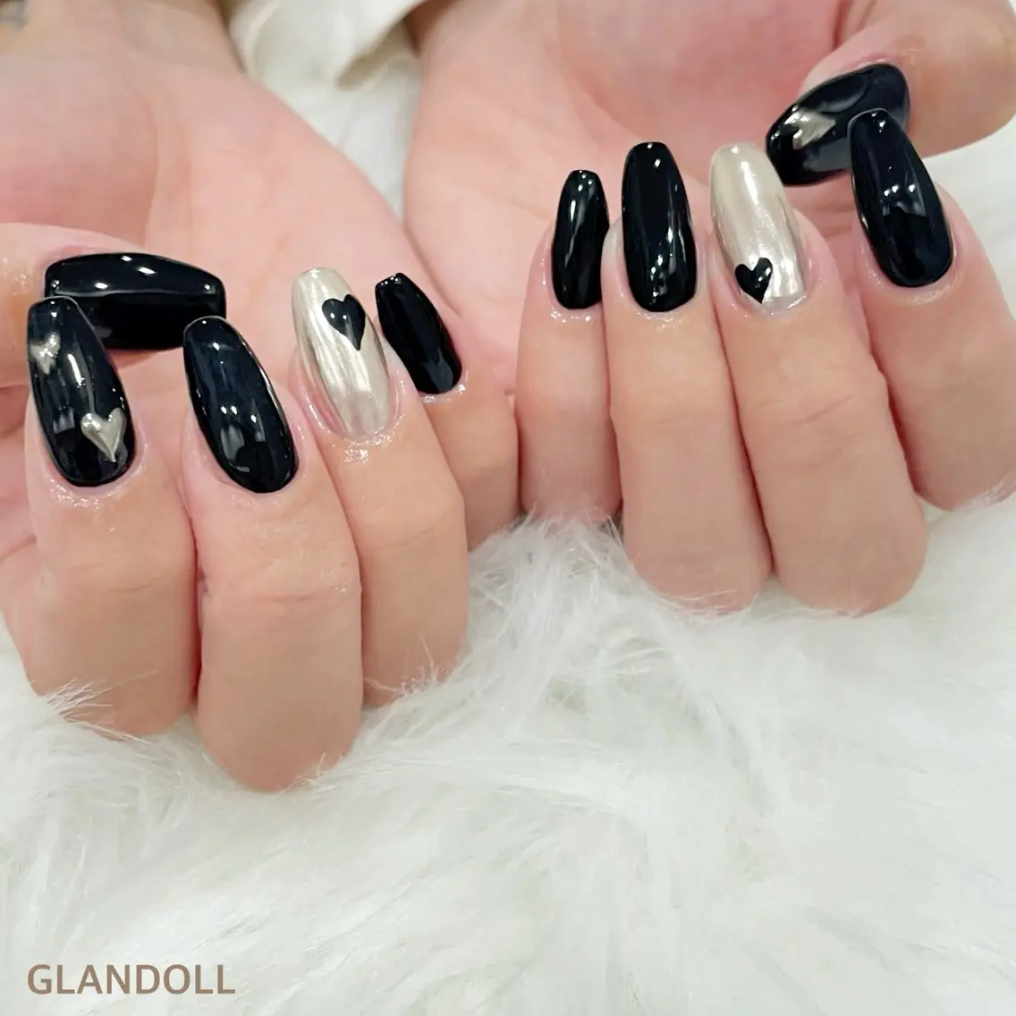 ネイル ハンドネイル GLANDOLL YURIのネイルデザイン