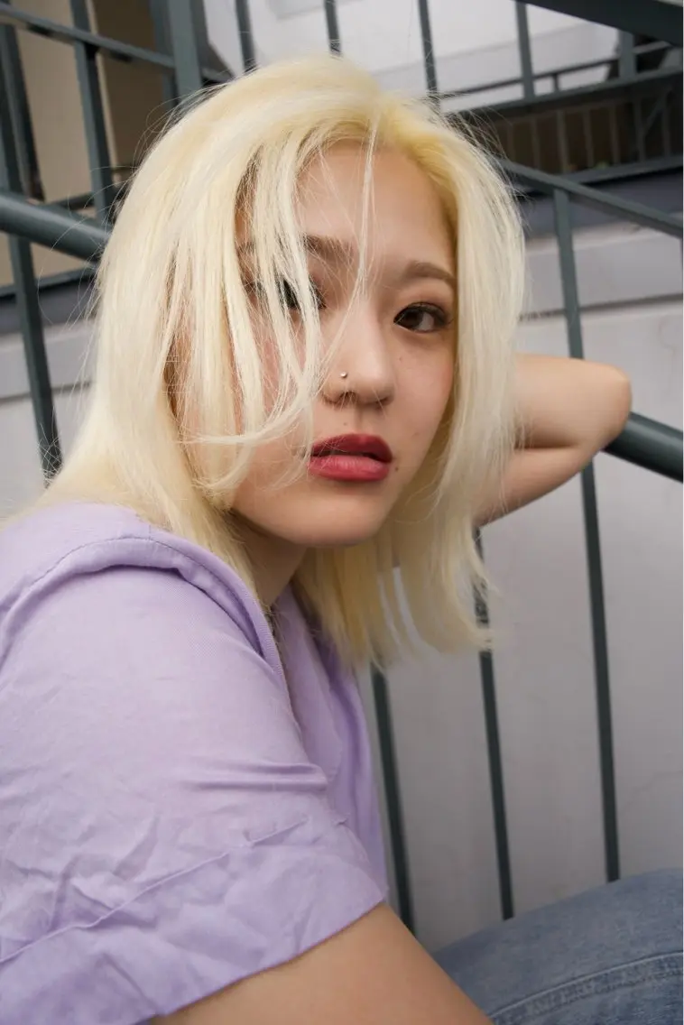 ミディアム カット ヘアカラー トリートメント keshiki🦋 Nanaのヘアスタイル