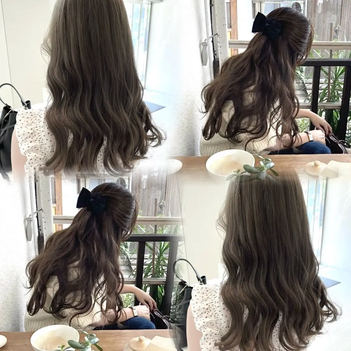 ロング カラー ロング ParveMix 🪽鳥取彩花のヘアスタイル