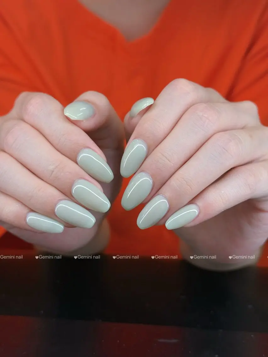 ネイル ワンカラーネイル Gemini nail.Yukiのネイルデザイン