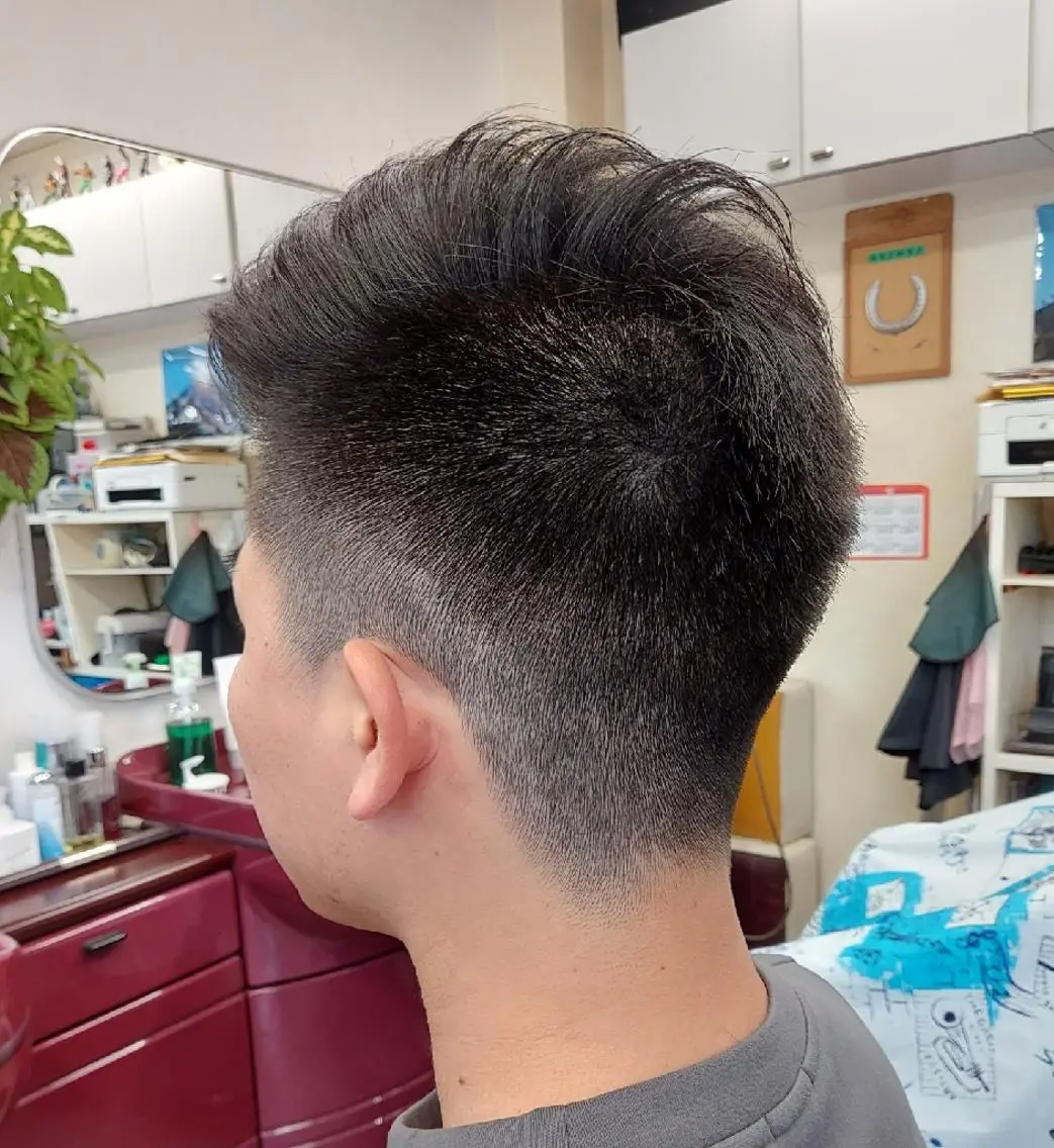 ショート カット 河合 勇喜のヘアスタイル
