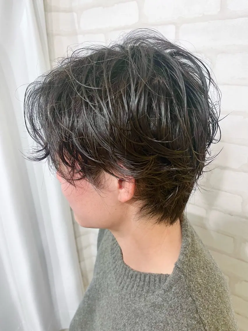 パーマ メンズ abilita RIKIYAのヘアスタイル