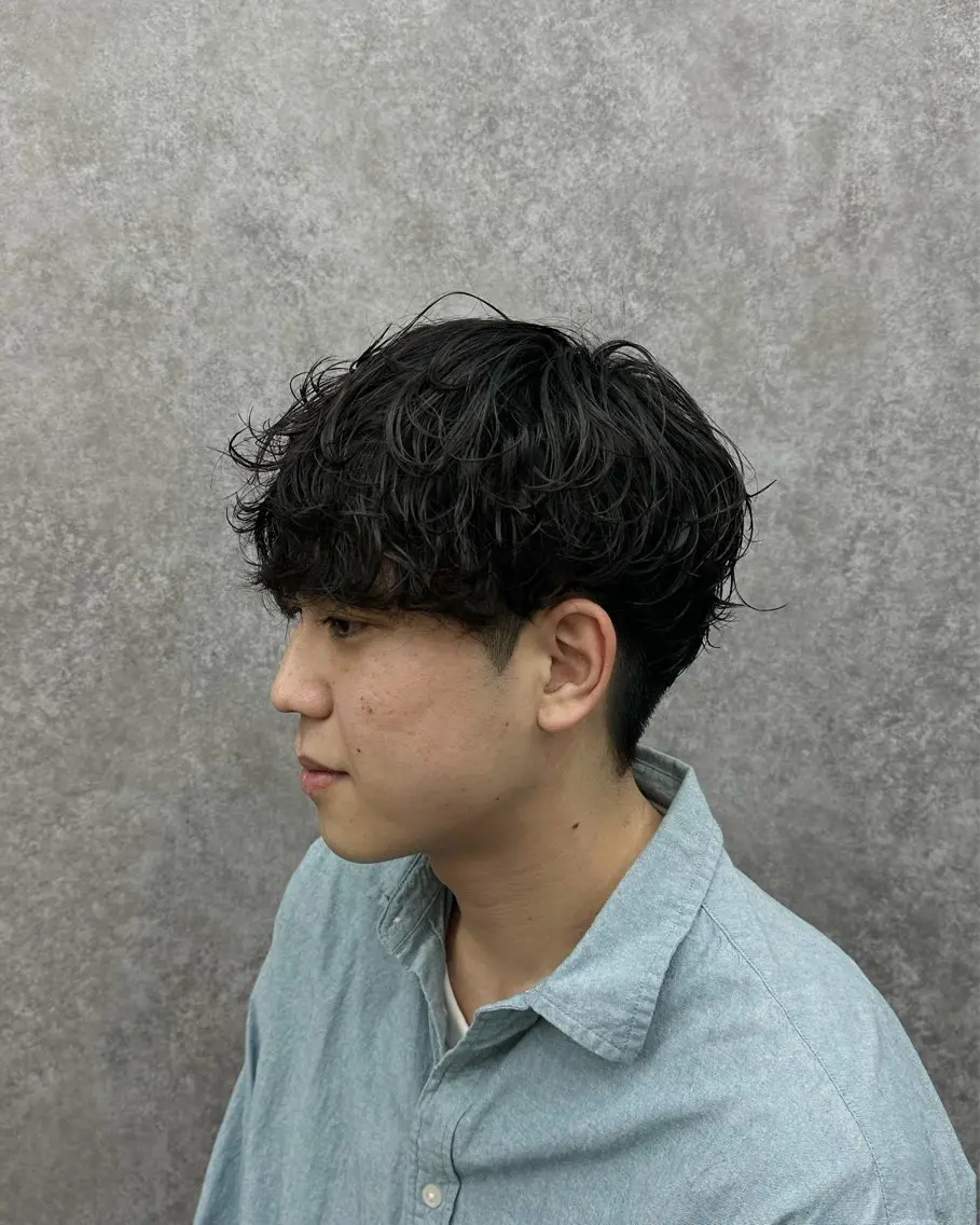 ショート カット パーマ 🔥フェザーパーマ 特化🔥勇斗のヘアスタイル