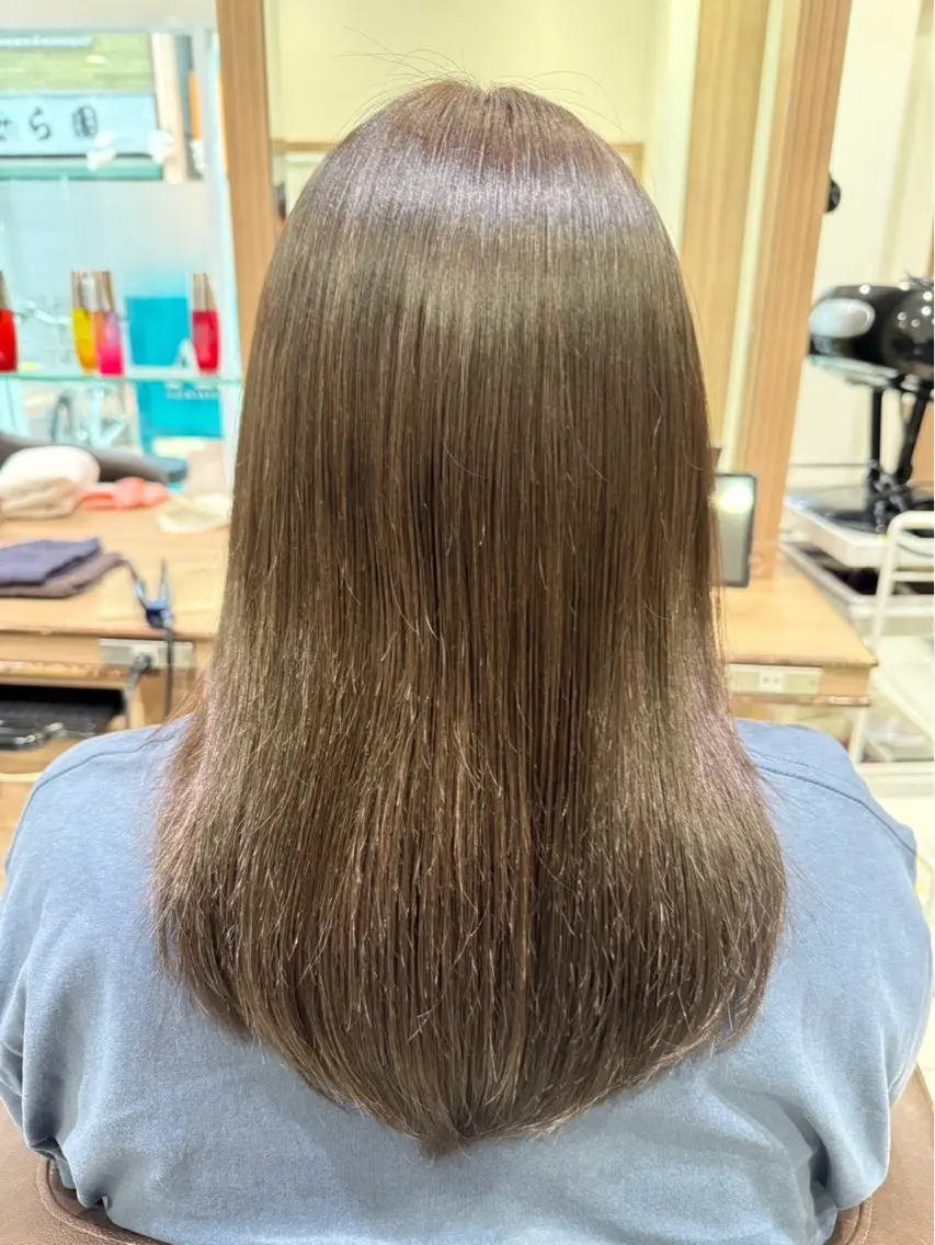カラー ✨レイヤーカット 佐藤怜央✨のヘアスタイル