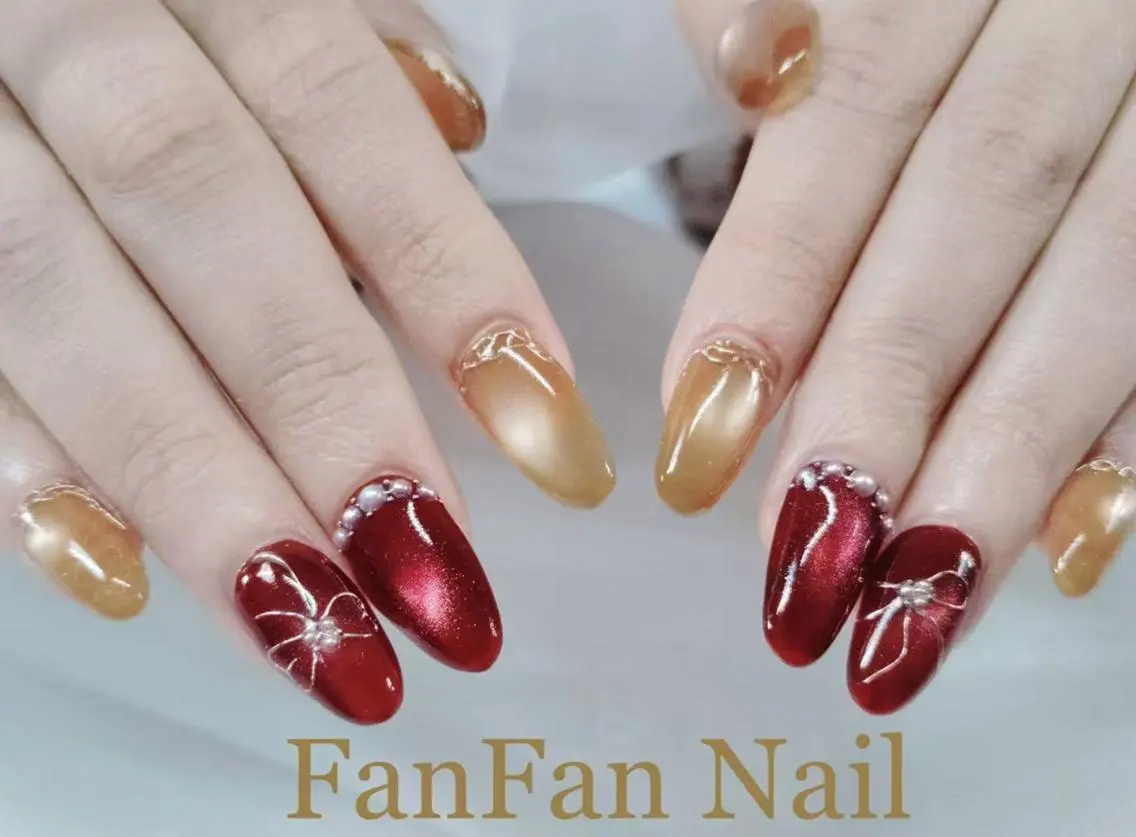 ネイル FanFan 長さ出し専門のネイルデザイン