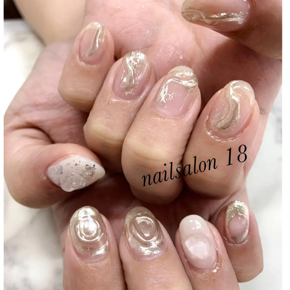 メンズ ネイル nail salon 18.のネイルデザイン