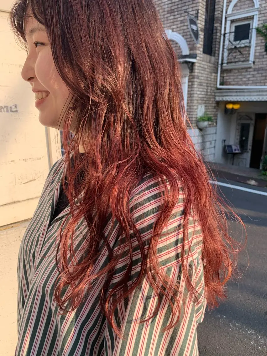【平日限定】グラデーションカラー×トリートメントの写真