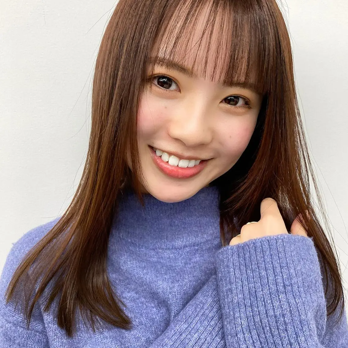 ロング カラー カット ヘアカラー トリートメント ✨大人韓国レイヤー ✨吉原 潤✨のヘアスタイル