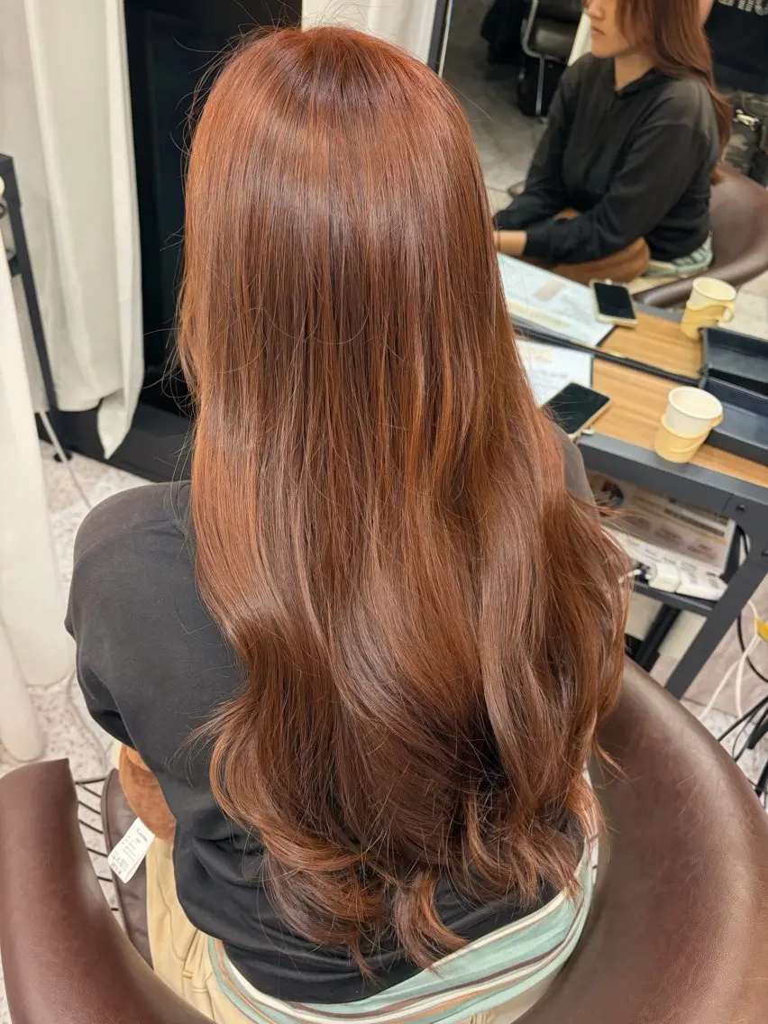 カラー ヘアカラー トリートメント すずね ／大阪梅田のヘアスタイル