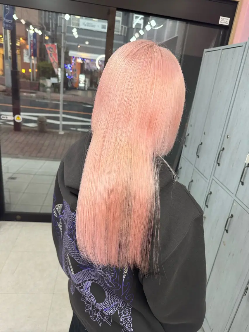 ロング カラー 🌈ブリーチデザイン 🌈MANATOのヘアスタイル