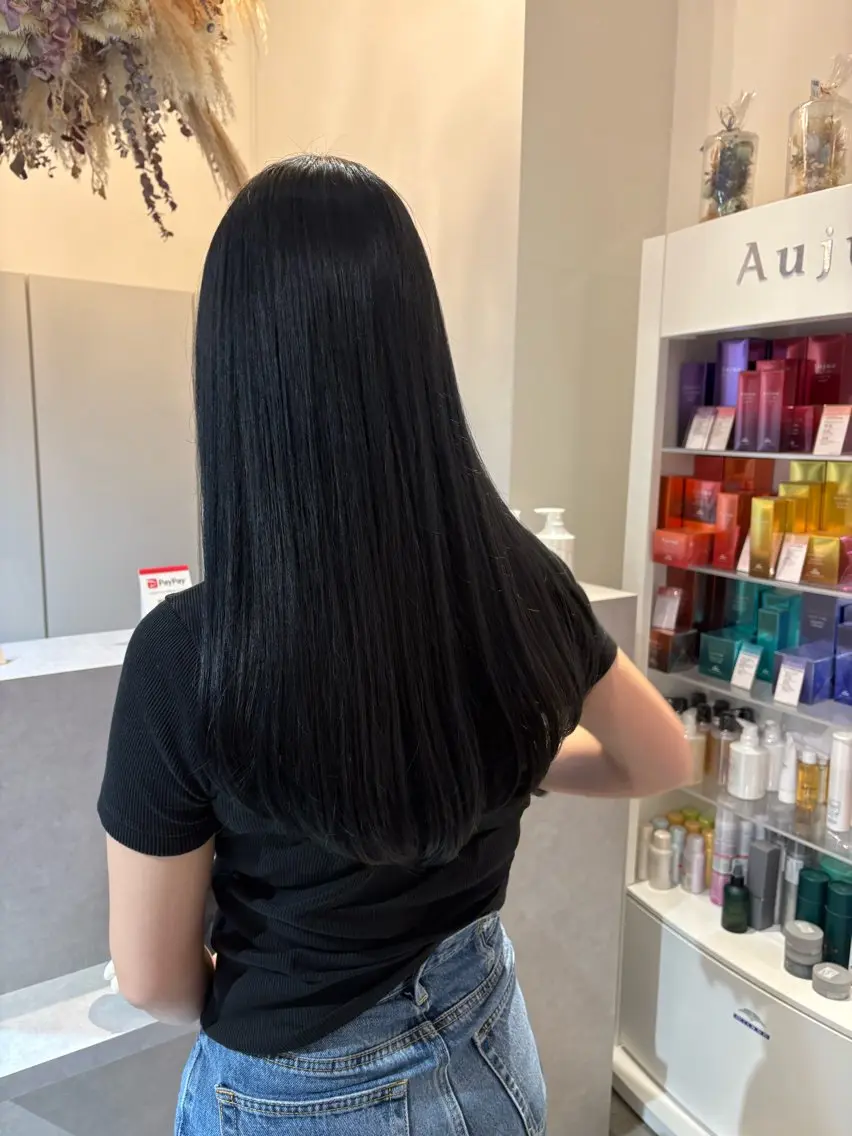 ロング 髪質改善 トリートメント トリートメント 亀山 由里菜のヘアスタイル