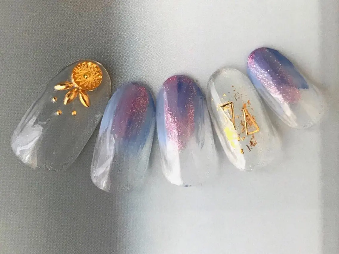 ネイル クリアネイル Nail cottageのネイルデザイン