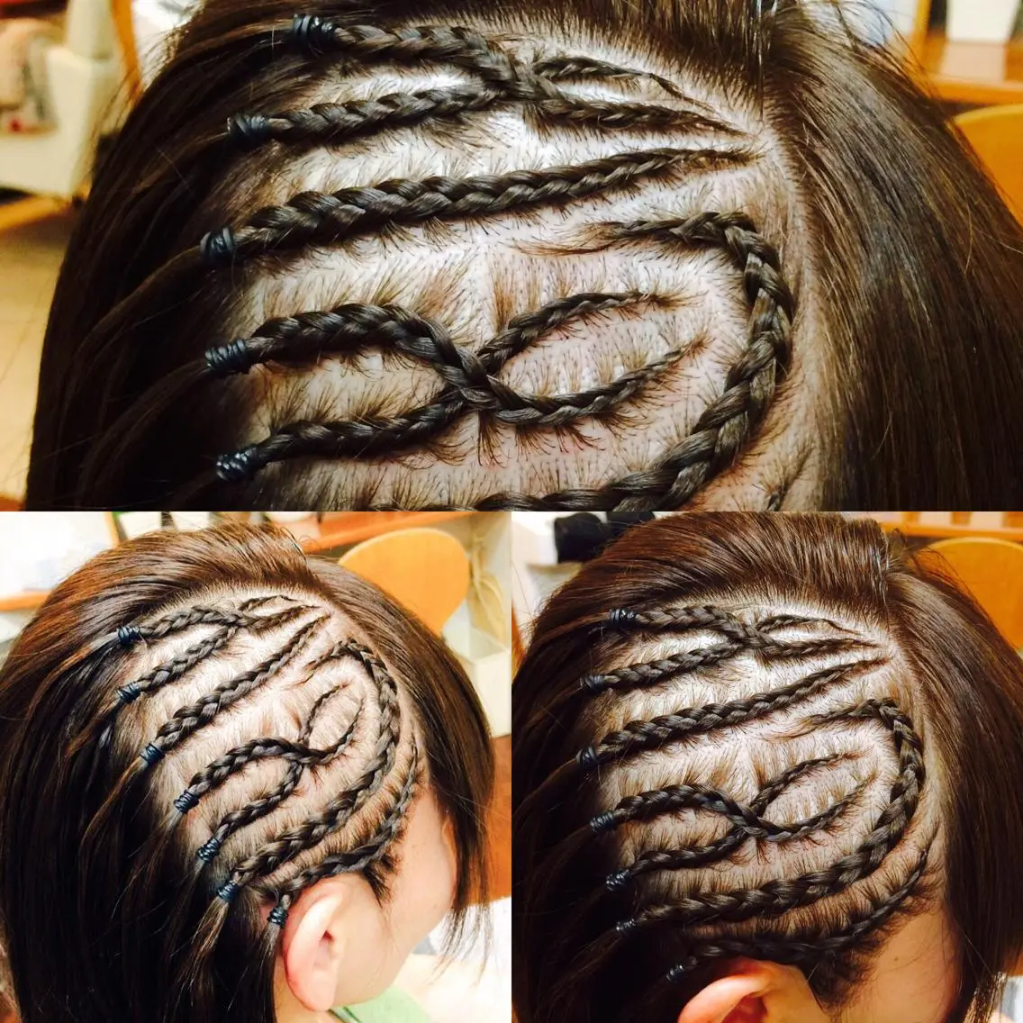 ✨コーンロウ✨ 本田さゃかのヘアスタイル