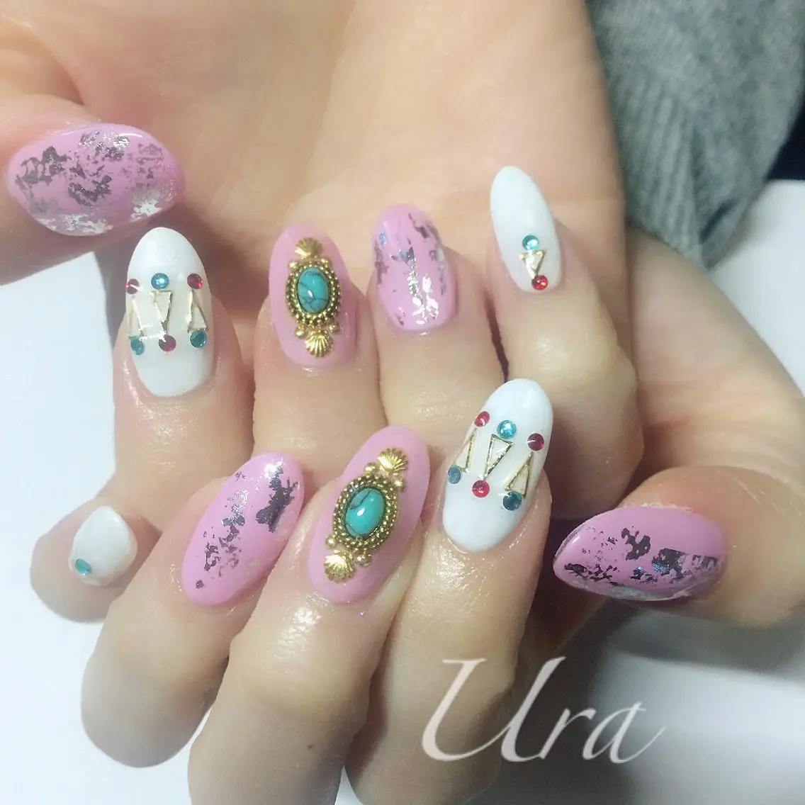 ネイル スカルプネイル UrakoNail 《nail》のネイルデザイン