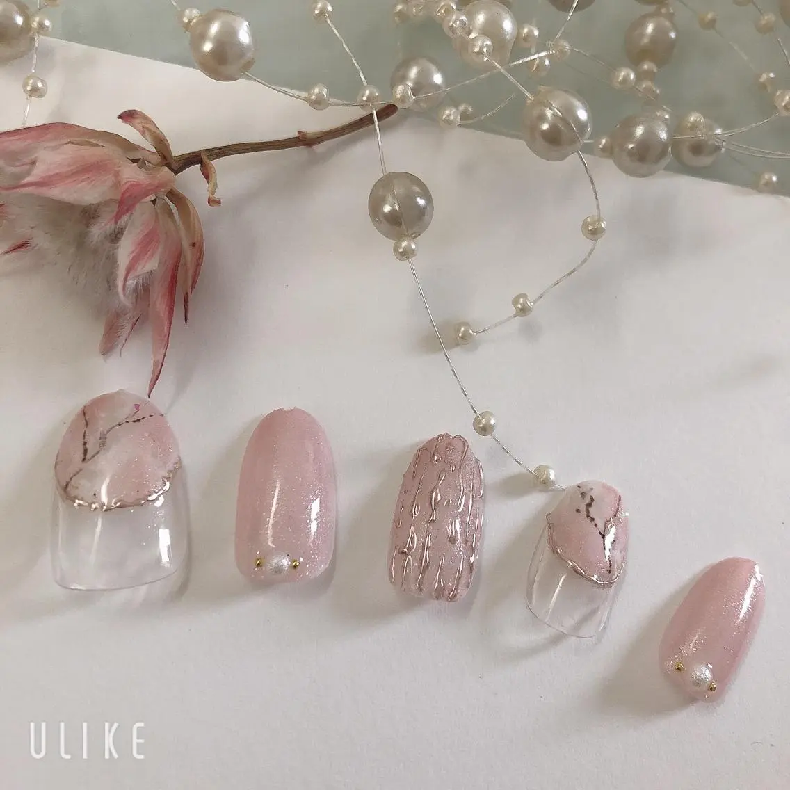 ネイル 桜ネイル ジェルネイル パステルネイル ピンク 春ネイル Azulsou 廣川愛のネイルデザイン