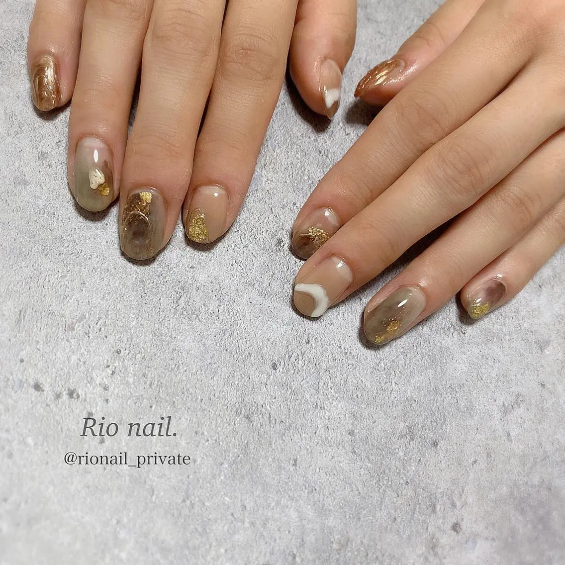 ネイル ハンドネイル nailsalon linneのネイルデザイン