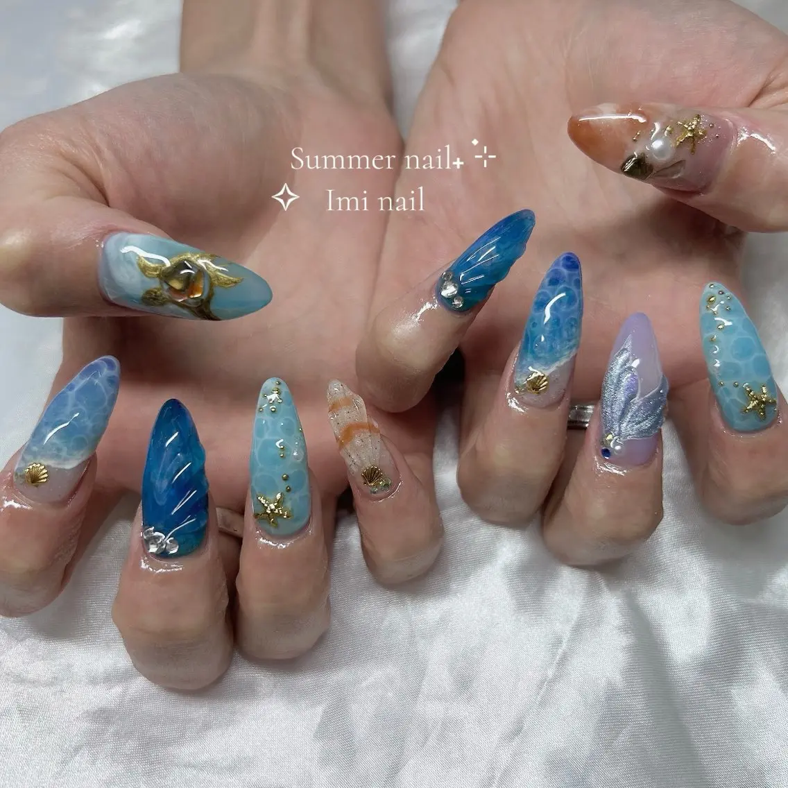 ネイル ハンドネイル Imi Nail 🫧🎀hirokaのネイルデザイン
