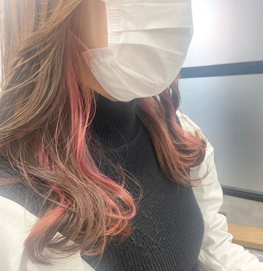 セミロング カラー バレイヤージュ ブリーチ ケアブリーチ ダブルカラー イヤリングカラー カット ヘアカラー N° aria 三軒茶屋のその他イメージ