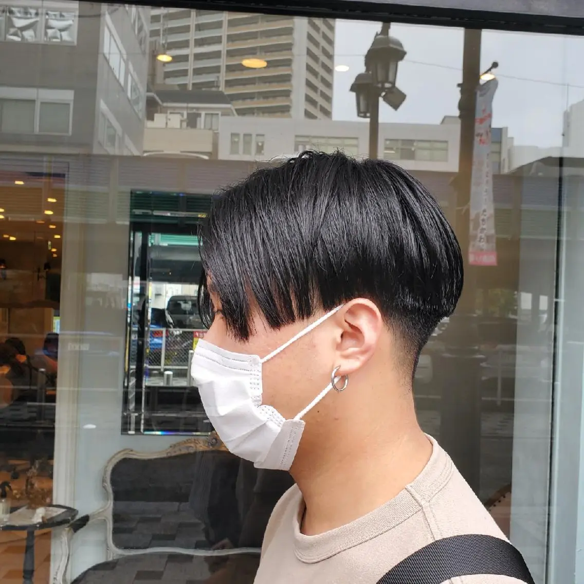 メンズ マッシュ 竹尾 優斗のヘアスタイル