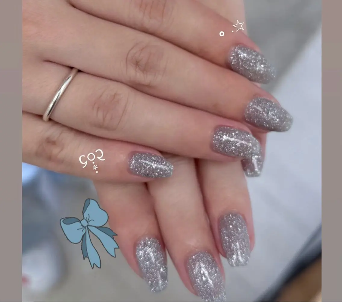 ネイル フラッシュネイル ハンドネイル 🎀Silk by Bianca陽菜果のネイルデザイン