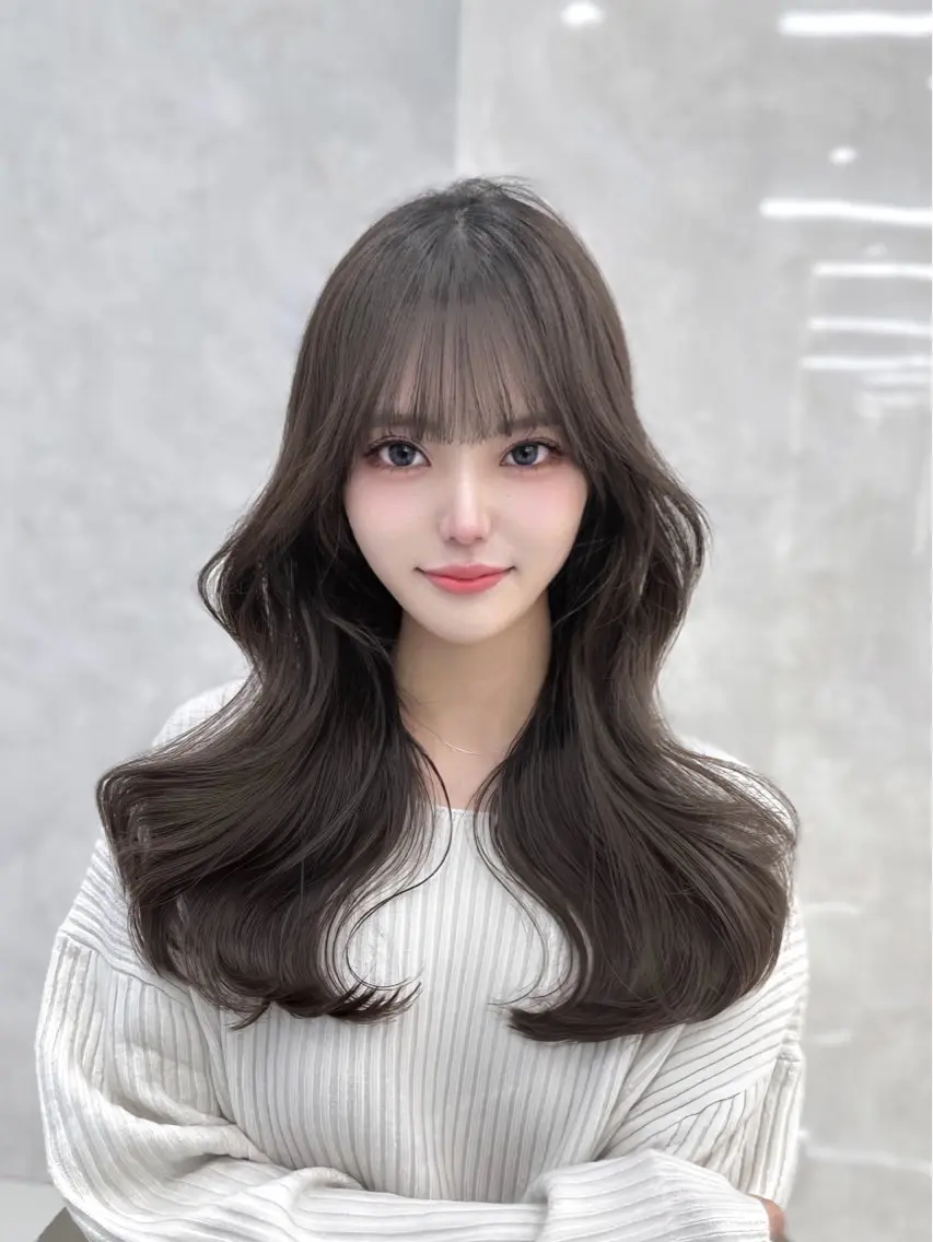 ロング カラー 名古屋/レイヤー 島原 由璃のヘアスタイル