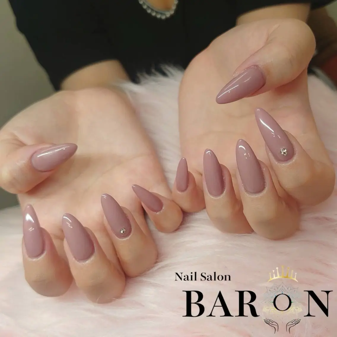 《最先端スカルプ》💅モデル募集🩵ワンカラー/ラメグラ(パーツ別途料金)✨オフなし ¥4000 135分の写真