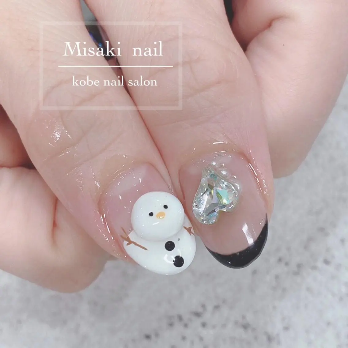 ネイル 韓国ネイル ワンホンネイル ハンドネイル nailsalon miinailsのネイルデザイン