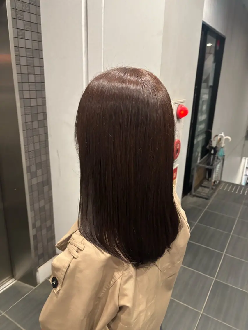 カラー ブラウンカラー カラーモデル募集中 🪽yu-naのヘアスタイル
