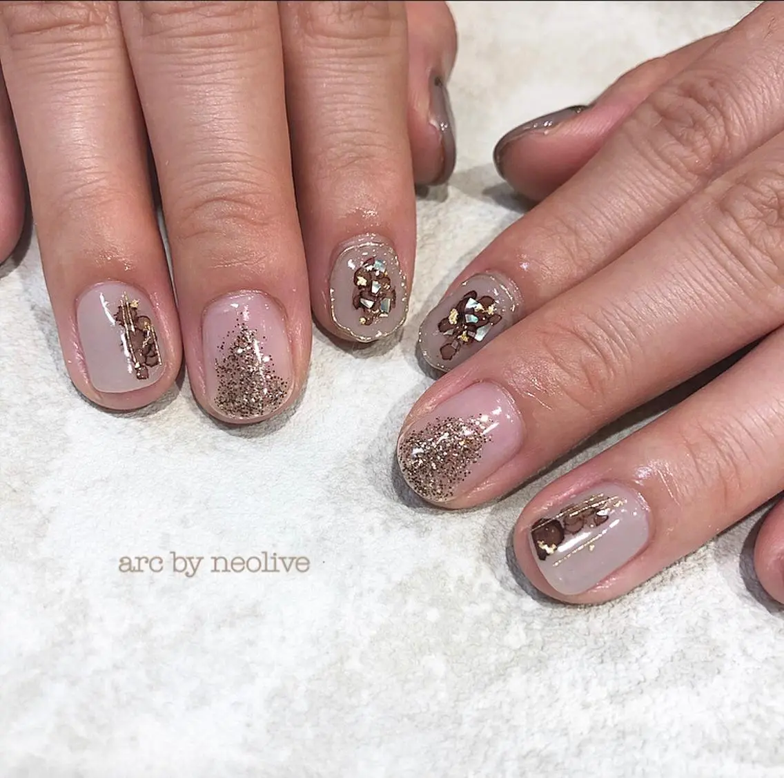 ネイル ニュアンスネイル rina eye&nailのマツエク・マツパデザイン