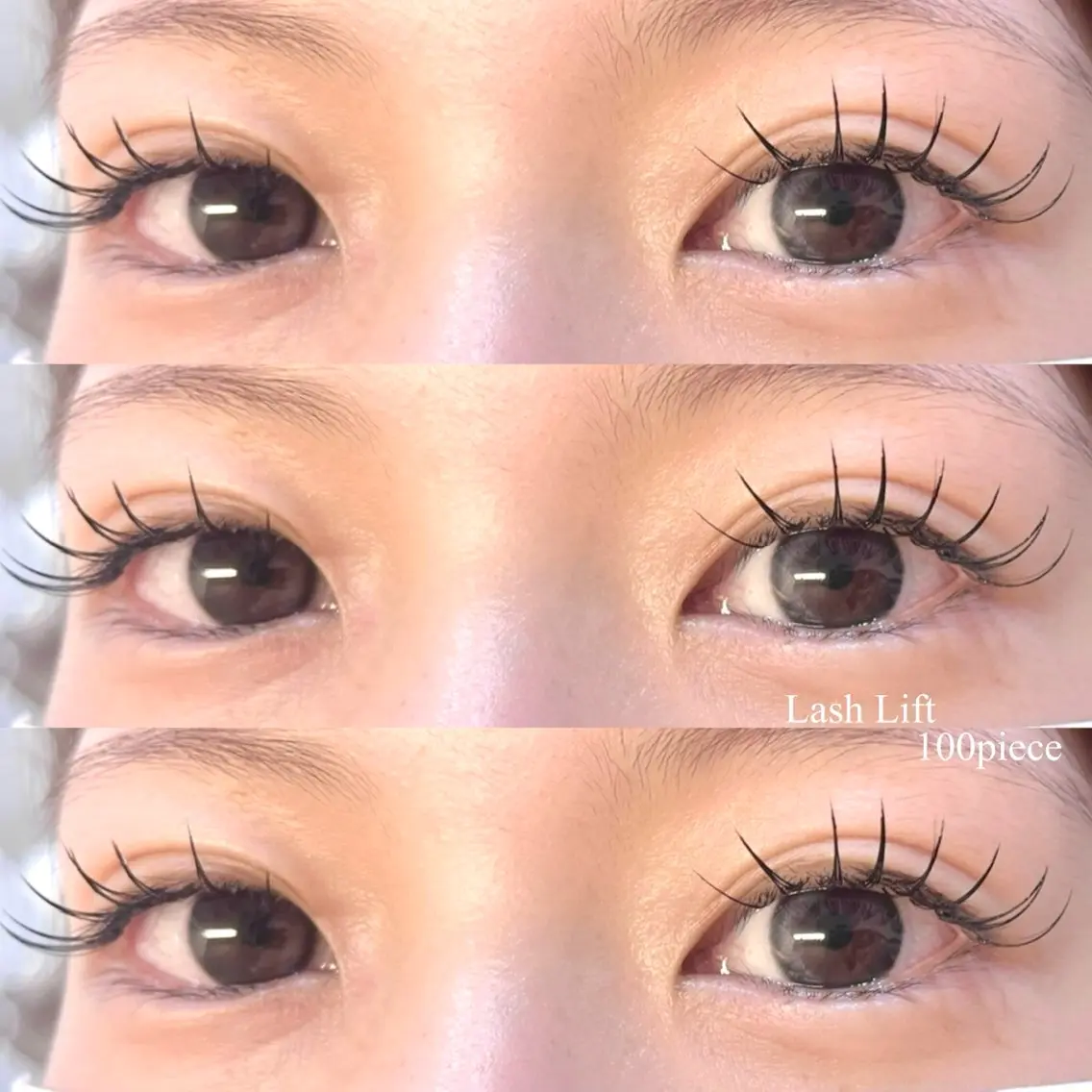 《アイシャンプー付き🫧》🦋🍯フラットラッシュ100本+眉Wax🍯🦋の写真