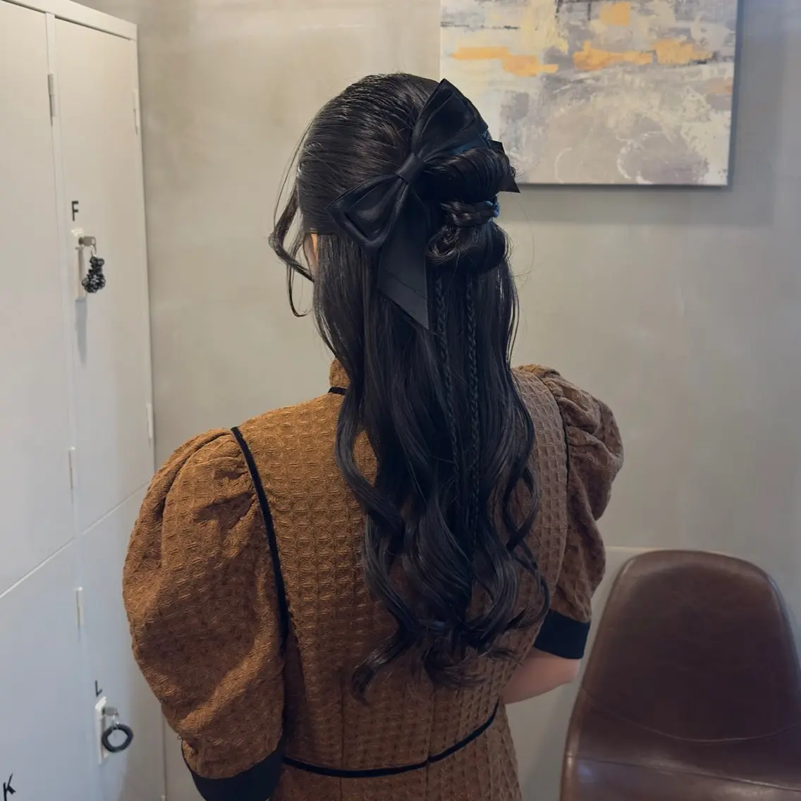 ロング ヘアアレンジ 結婚式・ブライダル ヘアセット makoto / 韓国風ヘア🎀🪄︎のヘアスタイル