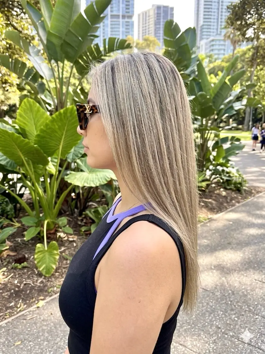 セミロング カラー カット ヘアカラー トリートメント ヘッドスパ ヘアセット 海外Style🌱 KOHEIのヘアスタイル