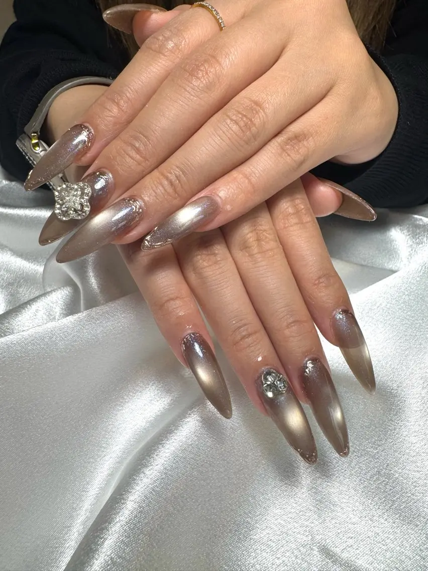 ネイル 長さ出し Lile'a nailのネイルデザイン