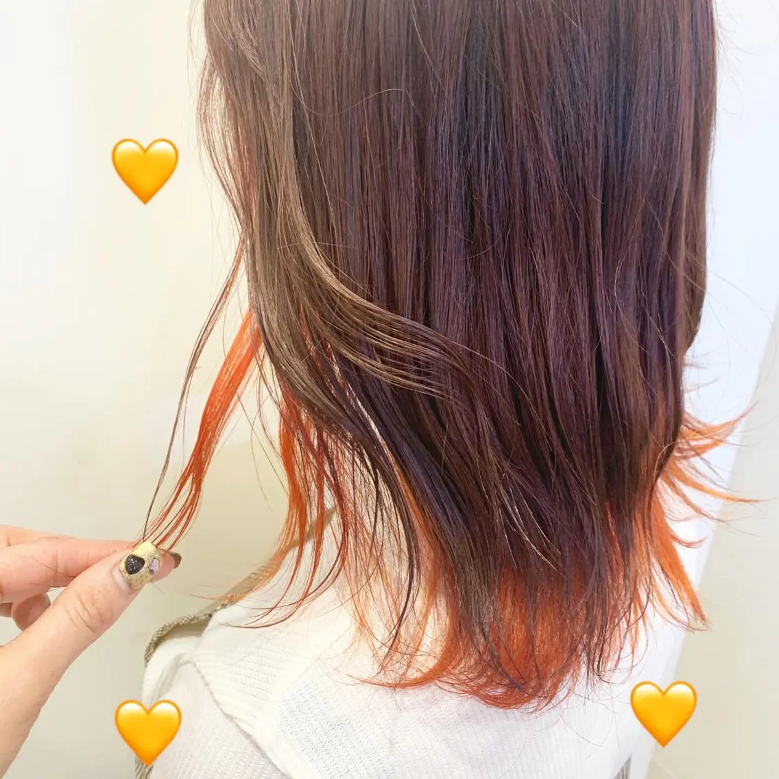 ミディアム カラー 新宿駅近♡個室 ♡関口三都季🌜のヘアスタイル