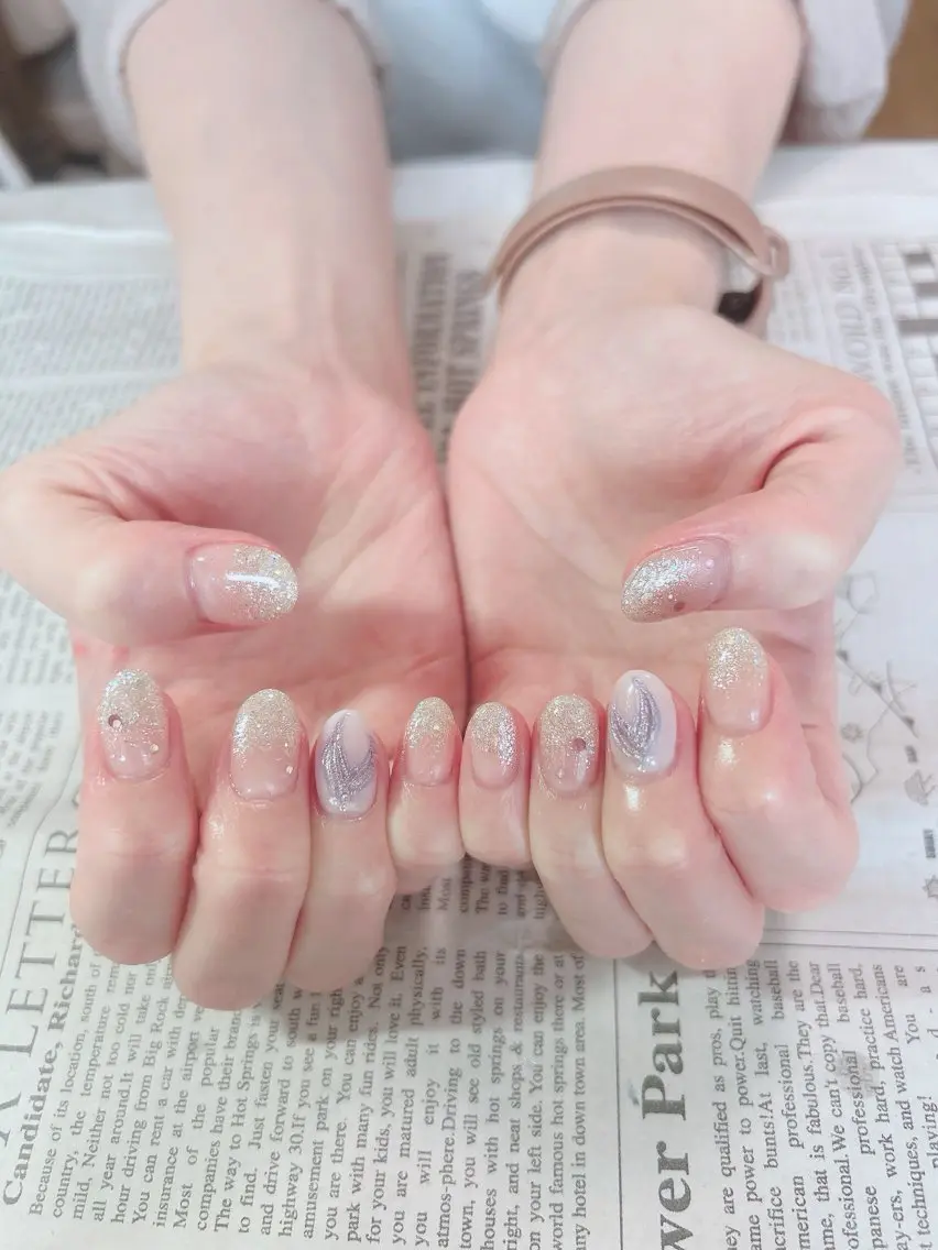 ネイル ハンドネイル ハンドケア 森山 舞のネイルデザイン