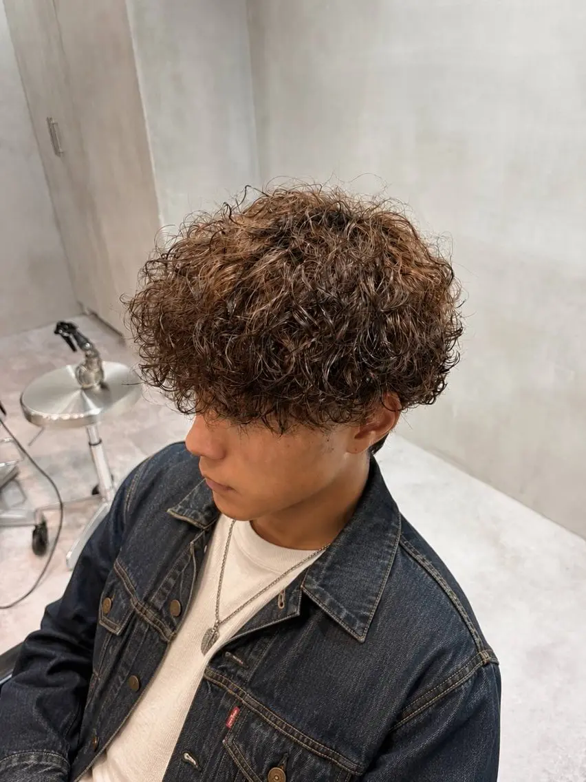 パーマ 室谷 柚羽のヘアスタイル