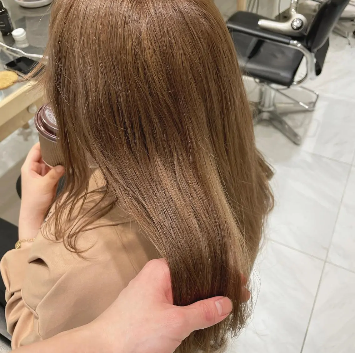 セミロング 【赤坂】髪質改善✨ 矢口嵩人のヘアスタイル