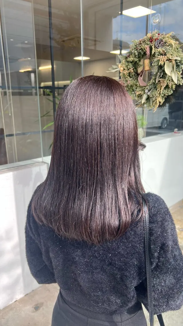 ミディアム カラー アカリ ✄似合わせが得意✄のヘアスタイル