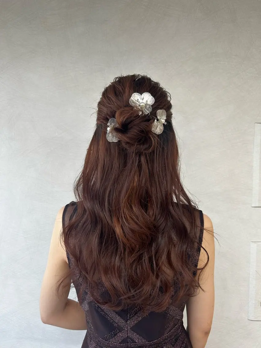 💍minimo限定10%off💐 【ヘアセット+フルメイク🪞】の写真