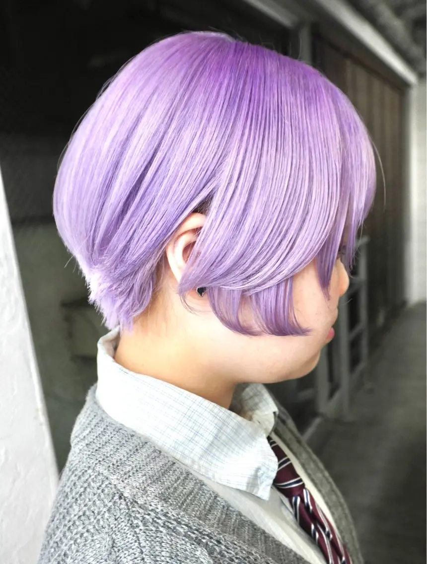 ショート ハイトーンカラー/ hinata🪽のヘアスタイル