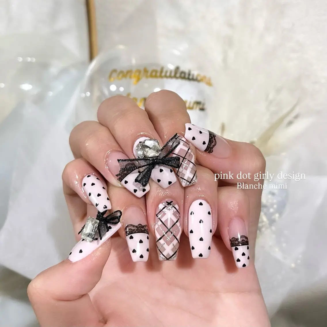 ネイル ハンドネイル Blanche mimi.u_aのネイルデザイン