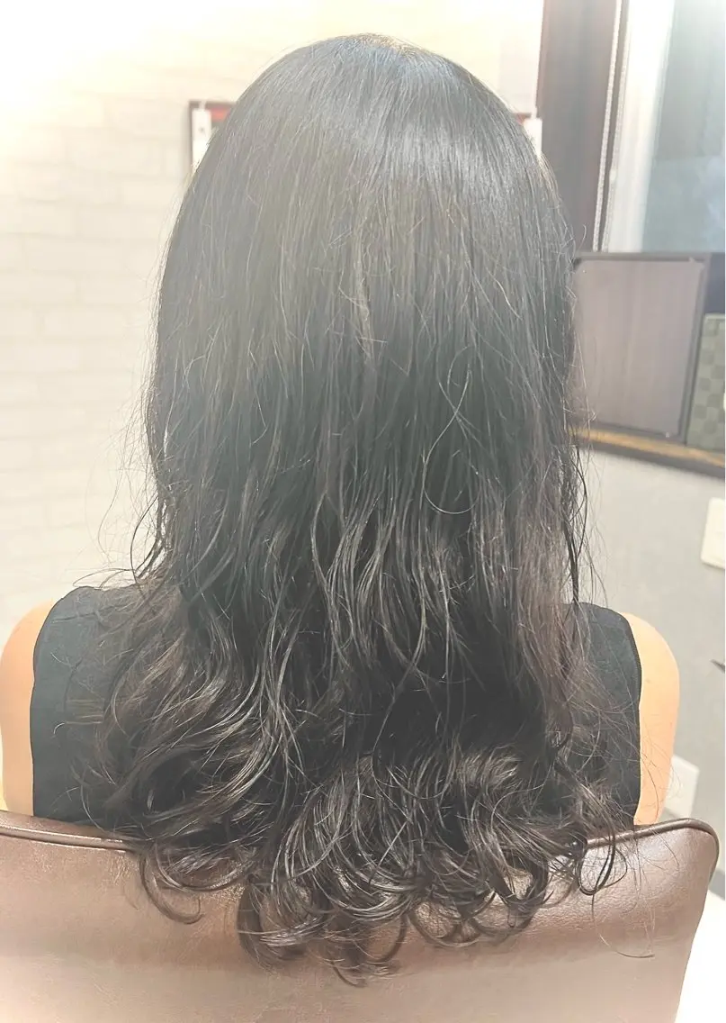 ロング パーマ palette 後藤のヘアスタイル