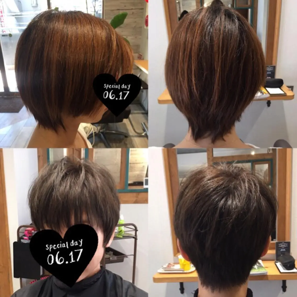 ショート アッシュ 外国人風カラー ショートヘア 小顔カット TELA HAIR 幕張本郷店 千尋のヘアスタイル