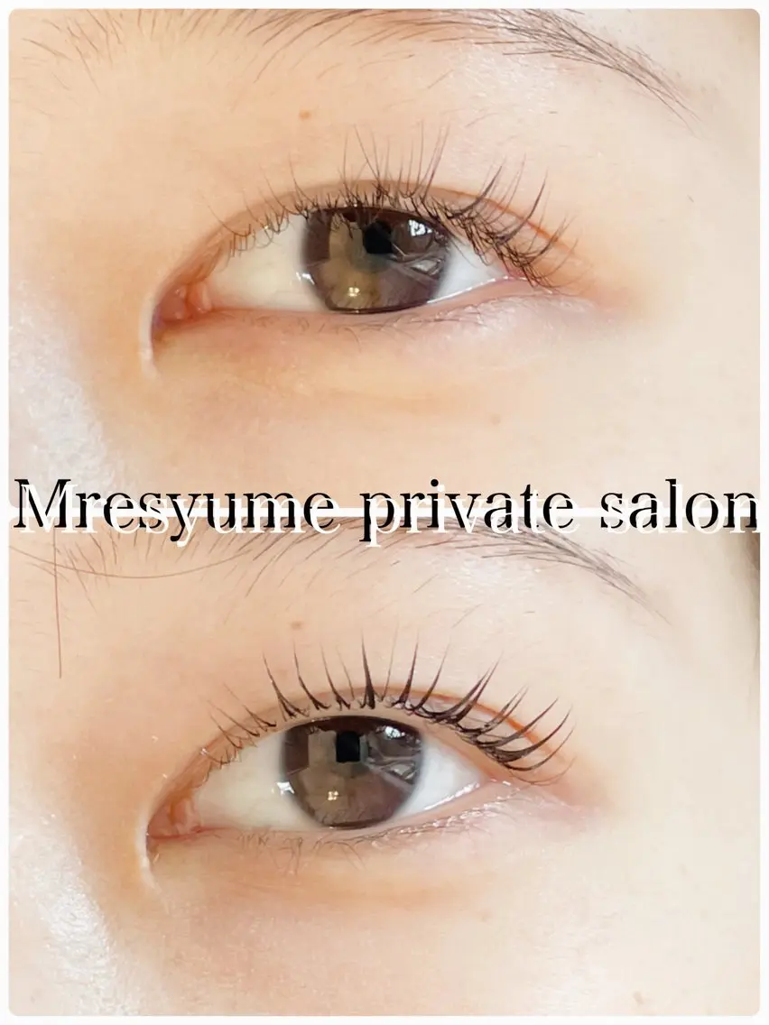 マツエク・マツパ マツパ Mresyume MAYUのマツエク・マツパデザイン